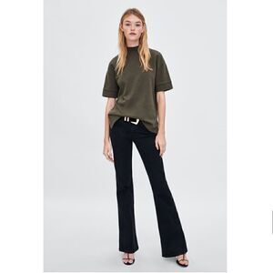 Zara High Neck Sweatshirt  